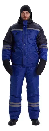 Костюм СТИМ зимний с ПК (василек/т.синий)