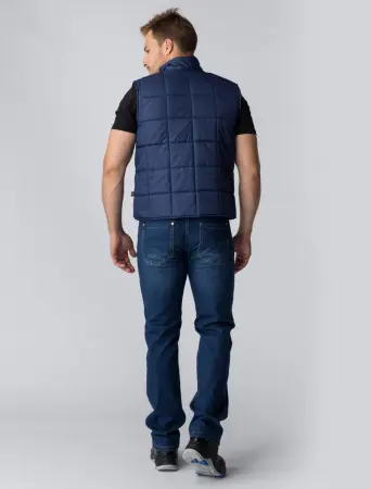 Жилет ОФИС зимний (т.синий)