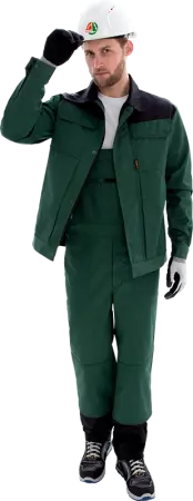 Костюм ТЕХНИК 2 с ПК (т.зеленый/черный)