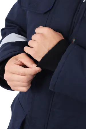 Костюм АНТИСТАТ зимний с ПК (т.синий/василёк)