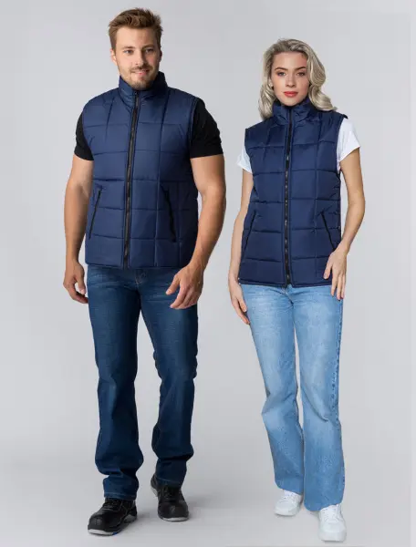 Жилет ОФИС зимний (т.синий)