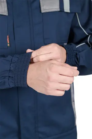 Костюм КОНФОРМ с БР (т.синий/серый)