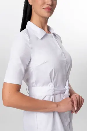 Халат ИРИДА женский (белый) женские медицинские