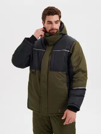 Костюм ДРИМ зимний с БР (хаки/черный)