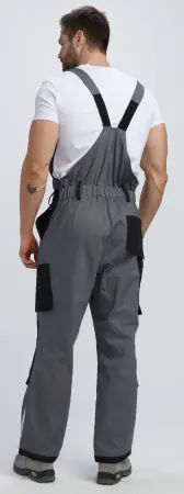 Полукомбинезон МИЛАН NEW CH МВО (т.серый/черный)