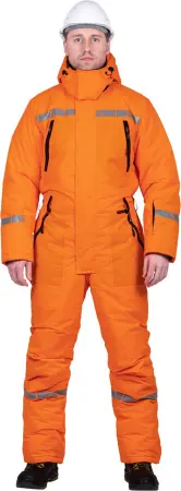 Комбинезон ПИЛОТ зимний (оранжевый)