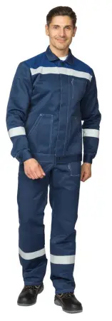 Костюм ПАНТЕОН СОП с БР (синий/васильковый)