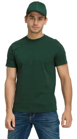 Футболка RONTA FUT001 (т.зеленый)