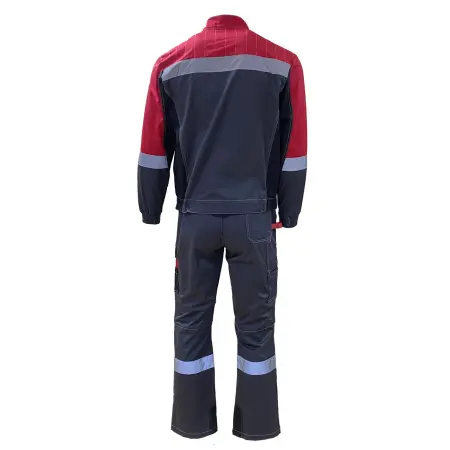 Костюм ФОРМУЛА КОТТОН ФБ1 с БР (т.серый/чёрный/красный)