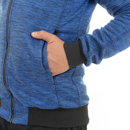 Толстовка BRODEKS KS 241 флисовая (синий) Толстовка BRODEKS KS 241 флисовая (синий)