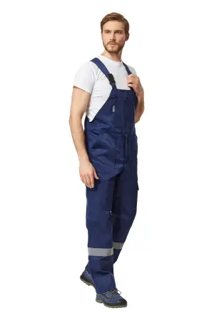 Костюм ПРАКТИК 2 с ПК (василек/т.синий)