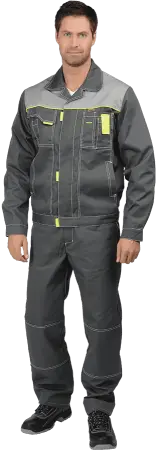 Костюм ТУРБО с БР (серый) Костюм ТУРБО с БР (серый)