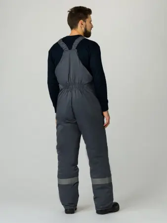 Полукомбинезон ЭКСПЕРТНЫЙ-ЛЮКС зимний (т.серый)