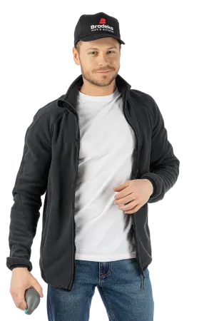 Толстовка Brodeks KS 211 флисовая (графит)