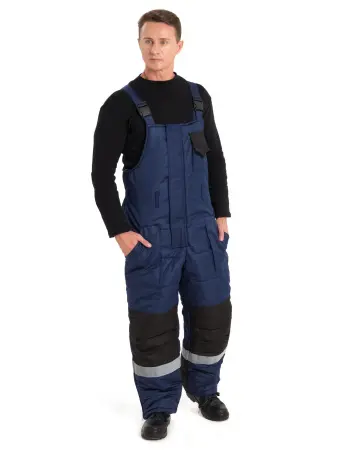 Костюм НОРДМЕН зимний с СОП с ПК (синий/чёрный)