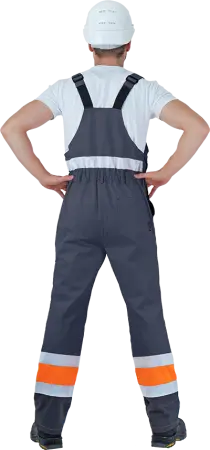 Костюм РЕФЛЕКТ-2 3-й класс защиты (флуоресцентный оранжевый/серый)