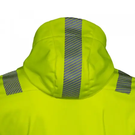 Куртка Brodeks Softshell KS 227 сигнальная (желтый/черный)