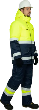 Костюм БРАЙТ зимний с ПК (желтый/синий)