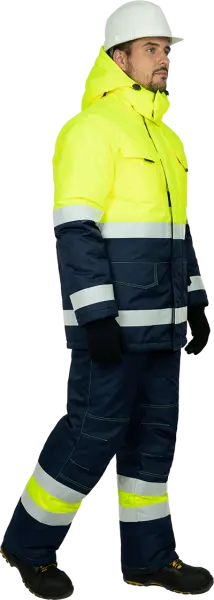 Костюм БРАЙТ зимний с ПК (желтый/синий)