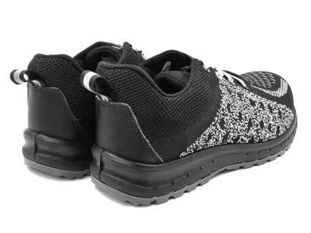 Полуботинки МИСТРАЛЬ AZ001-CK ПУ-ТПУ с КП и КС (серый/черный)