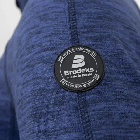 Толстовка BRODEKS KS 241 флисовая (синий) Толстовка BRODEKS KS 241 флисовая (синий)