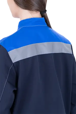 Костюм РАЦИОНАЛИЗАТОР женский с БР (синий/василек)