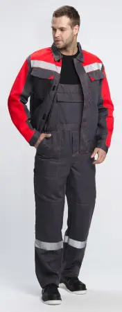 Костюм СФЕРА-2 СОП CH с ПК (т.серый/красный)