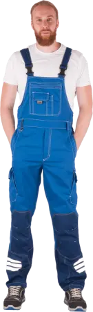 Полукомбинезон ЭДВАНС (василек/синий)