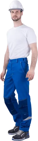 Брюки ТУРБО SAFETY (василек/синий)