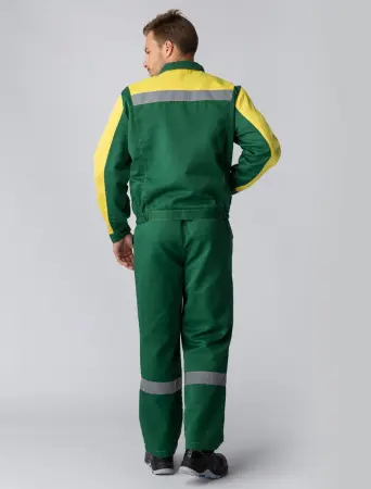 Костюм СФЕРА NEW с ПК (зеленый/желтый)