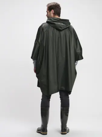 Плащ-пончо влагозащитный (хаки)
