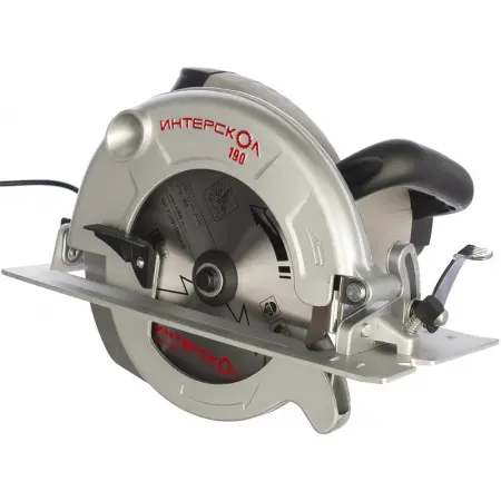 Циркулярная пила ИНТЕРСКОЛ ДП-190/1600М 97.1.1.20 1600Вт 190мм 4800об/мин