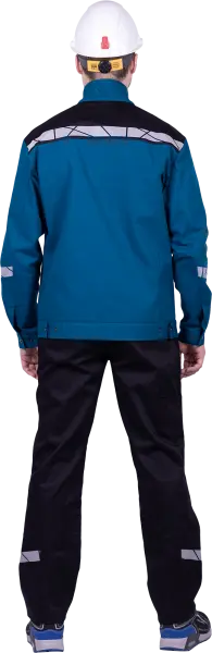 Куртка СТРОНГ ИМПОРТ (бирюзовый/черный)