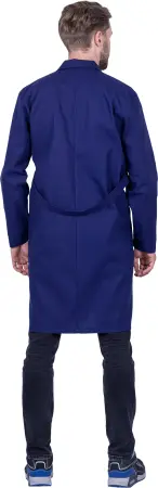 Халат ДИАГОНАЛЬ (синий)