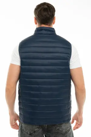 Жилет J-01 зимний (синий)