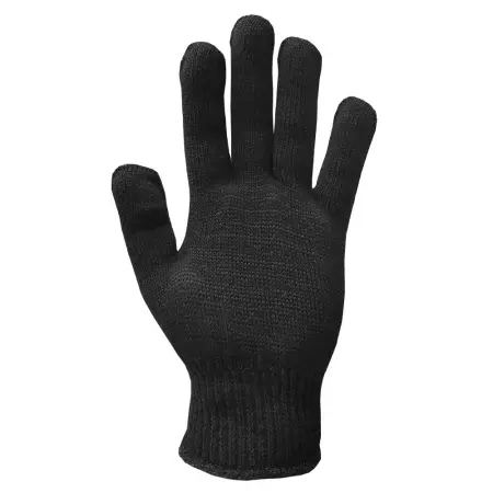 Перчатки СТАНДАРТ рабочие Х/Б с машинным оверлоком (чёрный)