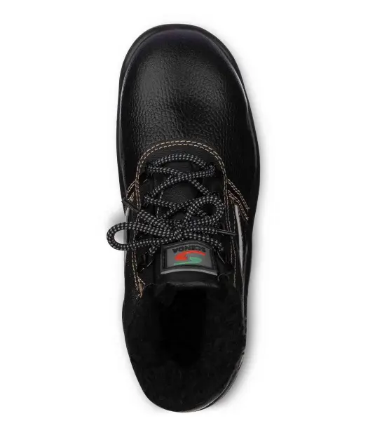 Ботинки СТИКС ПУ иск.мех с ТП (черный)