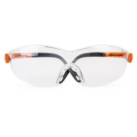 JSG311-C Защитные регулируемые очки из ударопрочного поликарбоната (прозрачные)