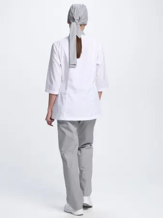 Костюм КАНДИ женский (серый/белый)