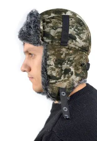 Шапка-ушанка АНГАРА иск.мех