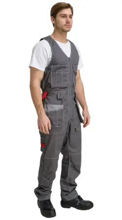 Полукомбинезон RONTA PL3083 (серый)