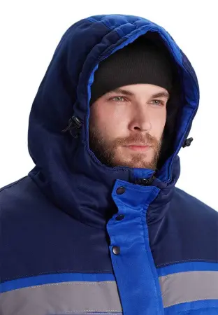 Костюм ЗИМНИК зимний с БР (василек/т.синий)