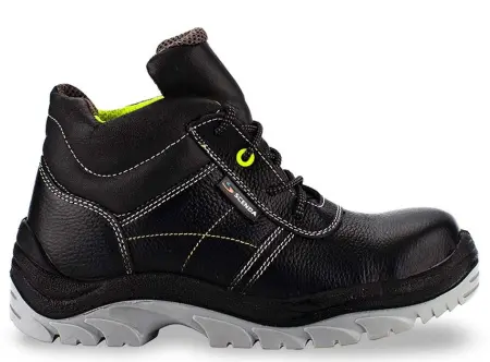 Ботинки НЕОН ПУ-ТПУ с КП (черный)