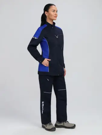 Куртка ProfLineSpecialist женская (т.синий/васильковый)