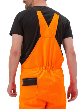 Костюм ПРОТЕКТ-ЛЮКС сигнальный с ПК (оранжевый/черный)