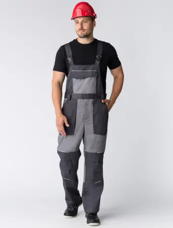 Полукомбинезон ЛИДЕР IMP (т.серый/серый)
