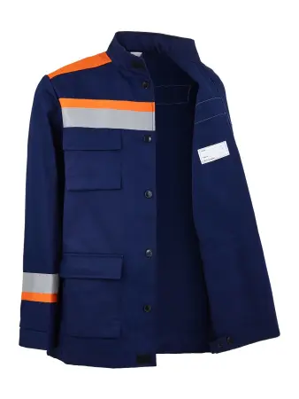 Комплект ЭНЕРГИЯ-А специальный с курткой-накидкой и БР (т.синий/оранжевый)