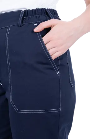 Костюм РАЦИОНАЛИЗАТОР женский с БР (синий/василек)