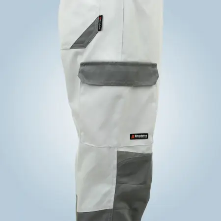 Брюки Brodeks KS328 женские (белый/серый)