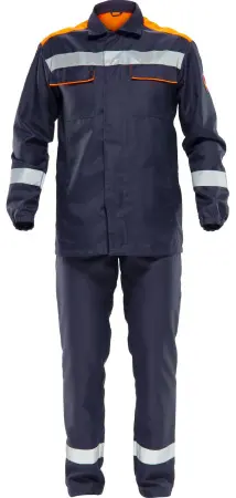 Костюм ХИМОГАРД с БР и беретом (т.синий/оранжевый)